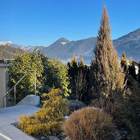 H21 - Modernes Ferienhaus 145Qm, 4Sz, Wellnessbereich Mit Sauna Und Dachterrasse Mit Panoramablick, Kuehlen Und Heizen Mit Geothermie Fügen Eksteriør bilde