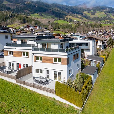 H21 - Modernes Ferienhaus 145Qm, 4Sz, Wellnessbereich Mit Sauna Und Dachterrasse Mit Panoramablick, Kuehlen Und Heizen Mit Geothermie Fügen Eksteriør bilde