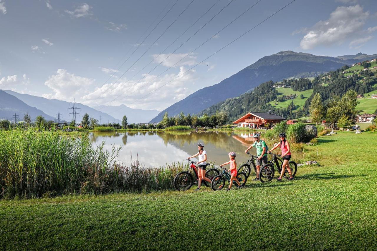 H21 - Modernes Ferienhaus 145Qm, 4Sz, Wellnessbereich Mit Sauna Und Dachterrasse Mit Panoramablick, Kuehlen Und Heizen Mit Geothermie Fügen Eksteriør bilde
